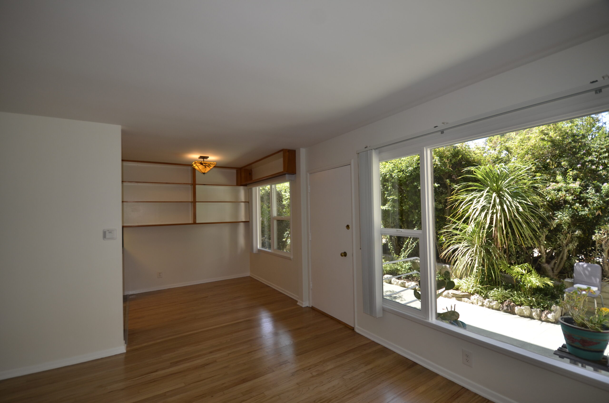 Apt 3 windows in living room & dining area